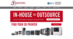 Desktop Screenshot of 3dprinterscanada.com
